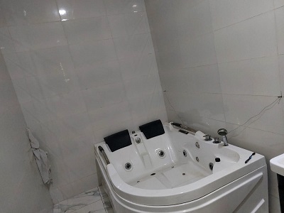 Four bedroom semi detached duplex with one room bq